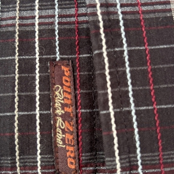 ➕Point Zero Black Label Shirt XL Long Sleeve Men’s C1-010➕ - Picture 7 of 12